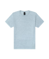 Unisex heavyweight washed tee — Light Washed Denim