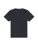 Unisex heavyweight washed tee — Washed Black