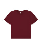 Women’s heavy boxy tee — Maroon