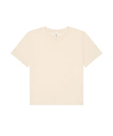 Women’s heavy boxy tee — Natural