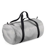 Packaway barrel bag — Silver/Black