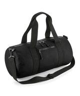Recycled barrel bag — lifestyle