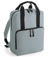 Recycled twin handle cooler backpack — Pure Grey