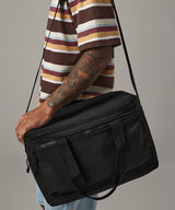 Recycled large cooler shoulder bag — lifestyle