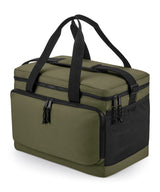 Recycled large cooler shoulder bag — Military Green