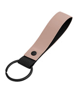 Matte PU keyring — Nude Pink