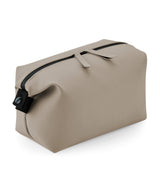 Matte PU accessory pouch — Clay