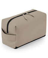 Matte PU toiletry/accessory case — Clay