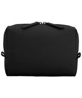 Matte PU cross-body bag — Black