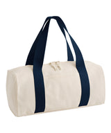 Edit canvas duffle — Natural/Navy