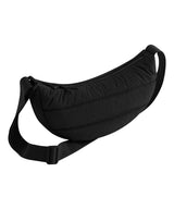Quilted cross-body bag — Black