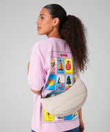 Quilted cross-body bag — lifestyle