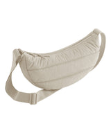 Quilted cross-body bag — Natural Stone