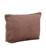 Velvet accessory bag — Rose Quartz