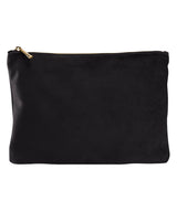 Velvet accessory pouch — Black Onyx