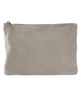 Velvet accessory pouch — Moonstone