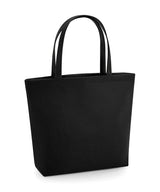 Felt shopper — Black