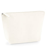 Felt accessory bag — Soft White