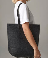 Premium felt tote — lifestyle