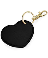 Boutique heart keyclip — Black