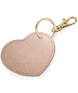 Boutique heart keyclip — Rose Gold