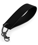 Boutique wristlet keyring — Black/Black