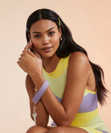 Boutique wristlet keyring — lifestyle