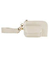 Boutique pouch wristlet — Oyster