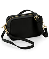 Boutique structured cross body bag — Black