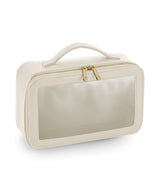 Boutique clear window travel case — Oyster