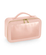 Boutique clear window travel case — Soft Pink