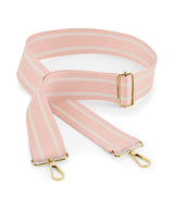 Boutique adjustable bag strap — Soft Pink/Oyster