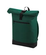 Roll-top backpack — Bottle Green