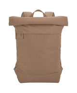 Simplicity roll-top backpack — Hazelnut