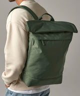 Simplicity roll-top backpack — lifestyle