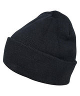 Heavy knit beanie — Navy