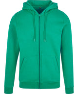 Heavy zip hoodie — Grass Green