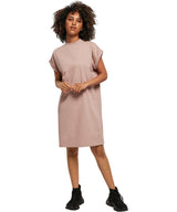 Women's turtle extended shoulder dress — lifestyle