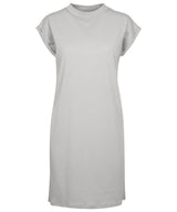 Women's turtle extended shoulder dress — Light Asphalt*