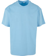 Heavy oversized tee — Baltic Blue*