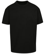 Heavy oversized tee — Black*