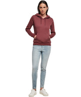 Women's organic hoodie — lifestyle