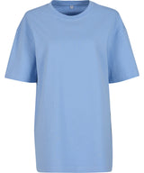 Women's oversized boyfriend tee — Powder Blue