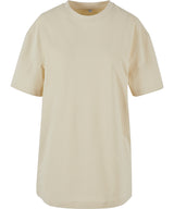 Women's oversized boyfriend tee — Sand