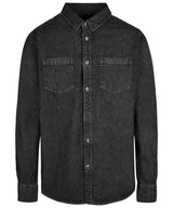 Denim shirt — Black Washed