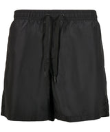 Recycled swim shorts — Black