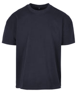 Ultra heavy cotton box tee — Navy