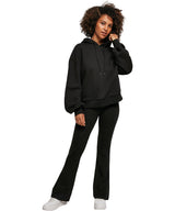 Women's organic oversized hoodie — lifestyle