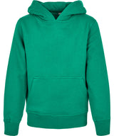 Organic kids basic hoodie — Grass Green