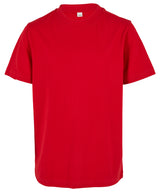 Organic kids basic tee — City Red